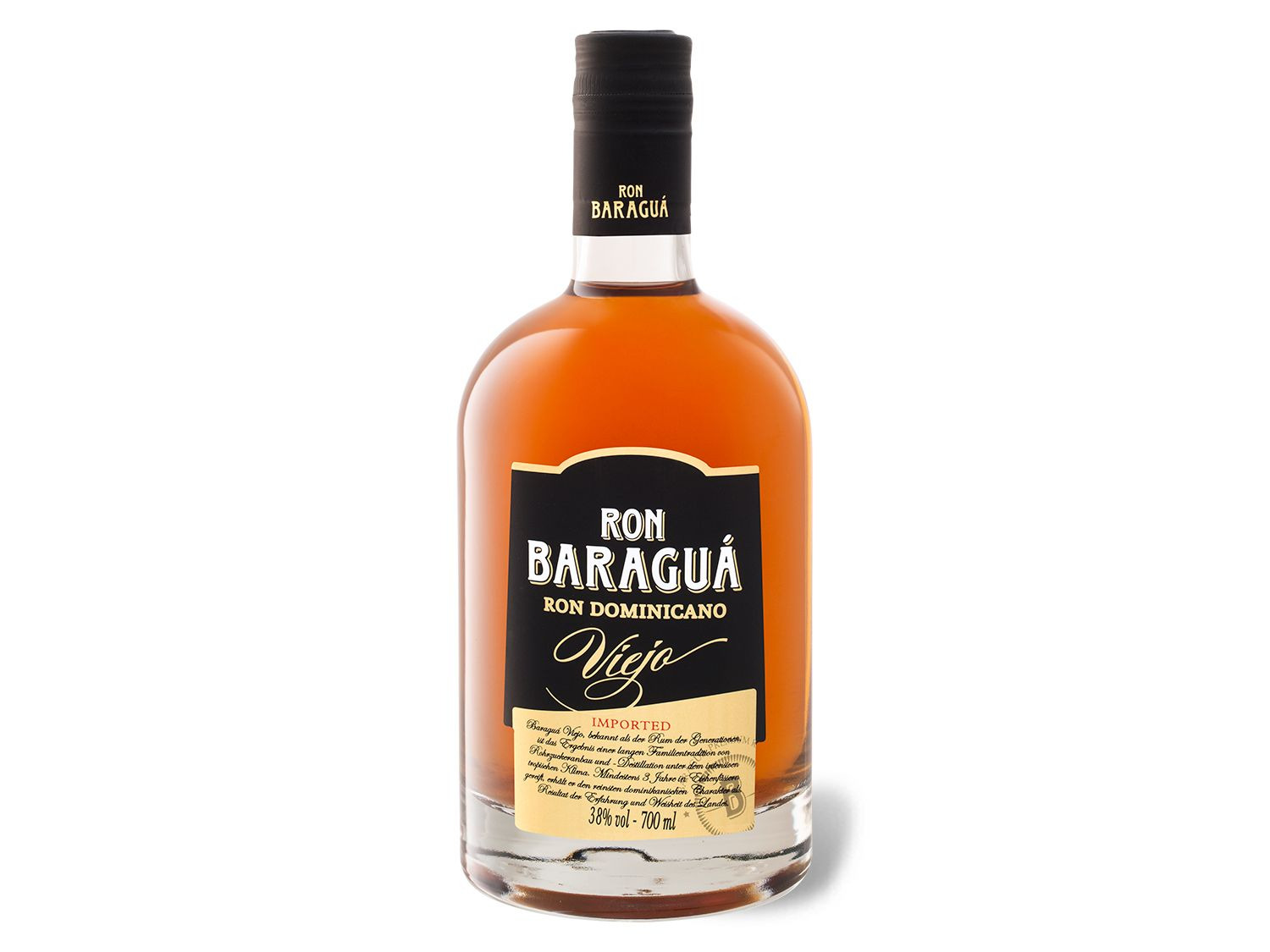Vol Ron LIDL | 38% Rum Viejo online Baraguá kaufen