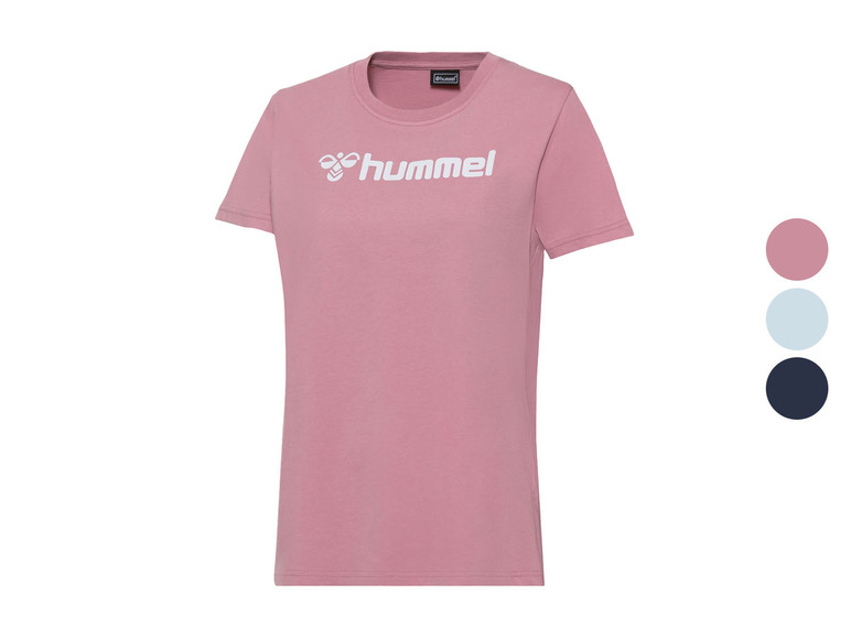 Gehe zu Vollbildansicht: Hummel Damen T-Shirt, aus reiner Baumwolle - Bild 1