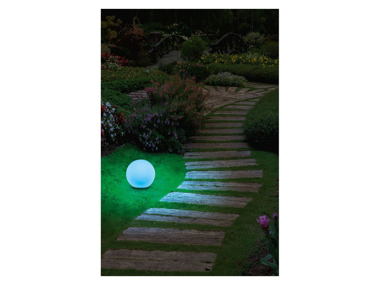 Gehe zu Vollbildansicht: LIVARNO LUX® Leuchtkugel, 16 Millionen Farben, »Zigbee Smart Home« - Bild 2