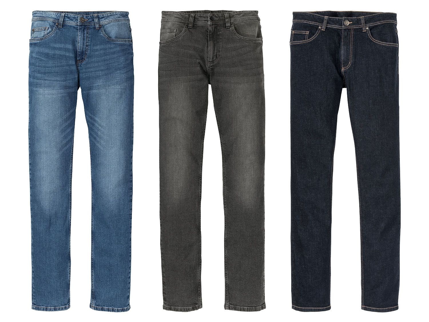 LIVERGY® Jeans Herren, angenehmer Tragekomfort, Slim F…