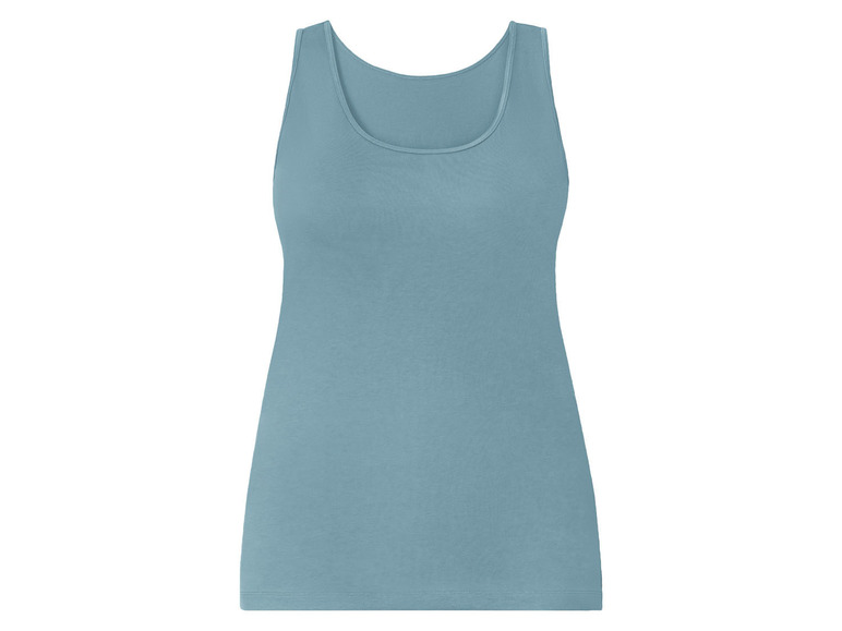Gehe zu Vollbildansicht: esmara Damen Unterhemd, 3 Stück, mit Baumwolle - Bild 5