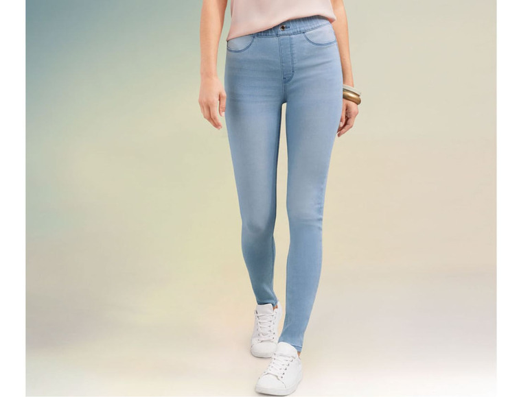 Gehe zu Vollbildansicht: ESMARA® Jeggings Damen, mit hohem Bund - Bild 3