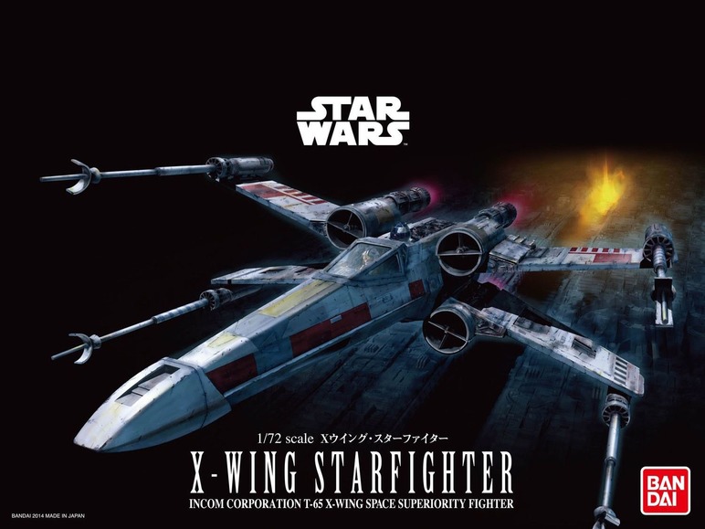 Gehe zu Vollbildansicht: Bandai Modellbausatz »X-Wing Starfighter«, Maßstab 1:72, ab 13 Jahren - Bild 2