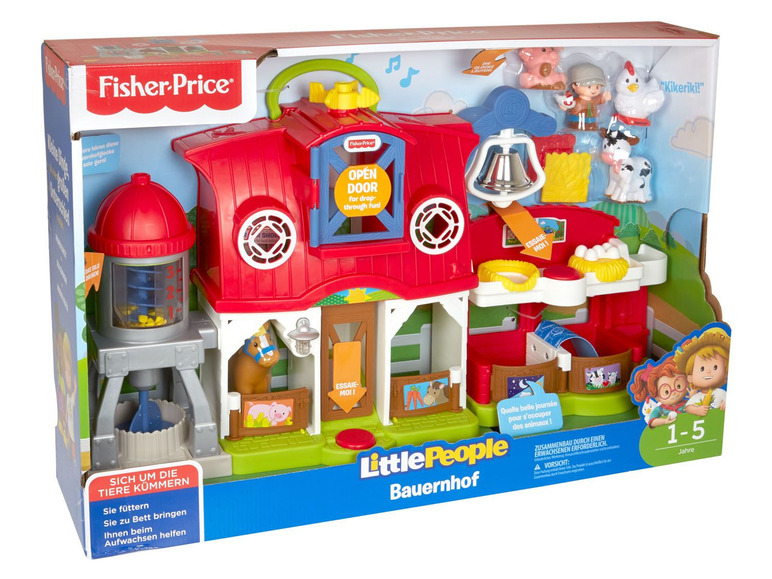 Gehe zu Vollbildansicht: Fisher-Price Bauernhof »Little People«, mit Entdeckspaßknopf, ab 12 Monaten - Bild 8