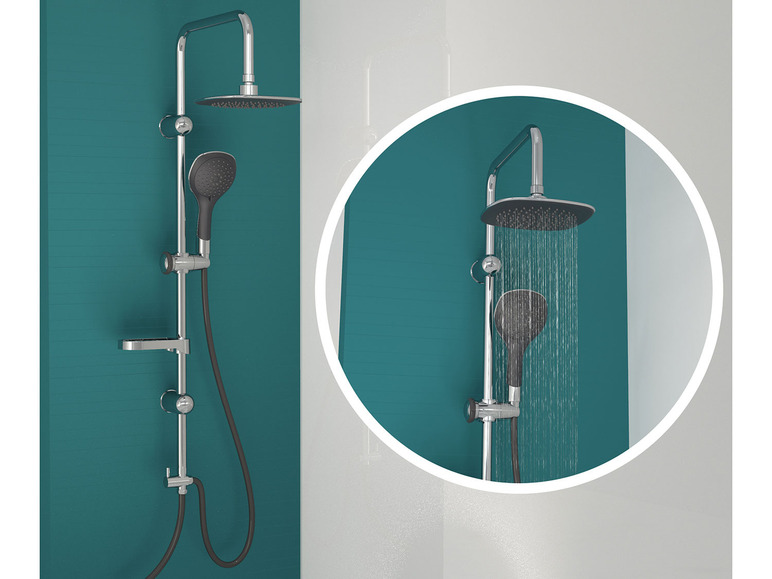 Gehe zu Vollbildansicht: Eisl Duschsystem »DUSCHTRAUM« mit Regendusche - Bild 11