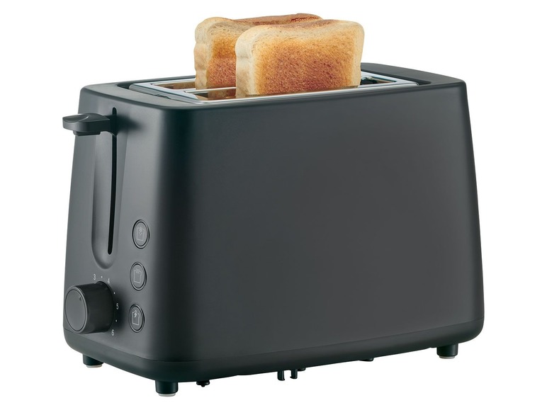 Gehe zu Vollbildansicht: SILVERCREST® Toaster »STK 870 A1«, 2 Schlitze, 6-Stufen-Bräunungsregler, Brötchenaufsatz - Bild 2