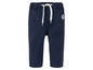 Dunkelblaue Hose mit weißem Kordelzug für Babys.