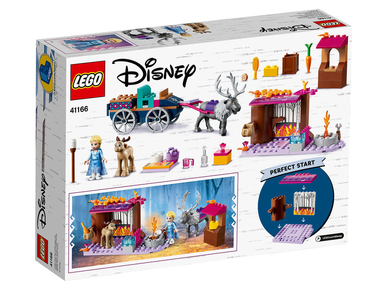 Gehe zu Vollbildansicht: LEGO® Disney Princess™ 41166 »Elsa und die Rentierkutsche« - Bild 2