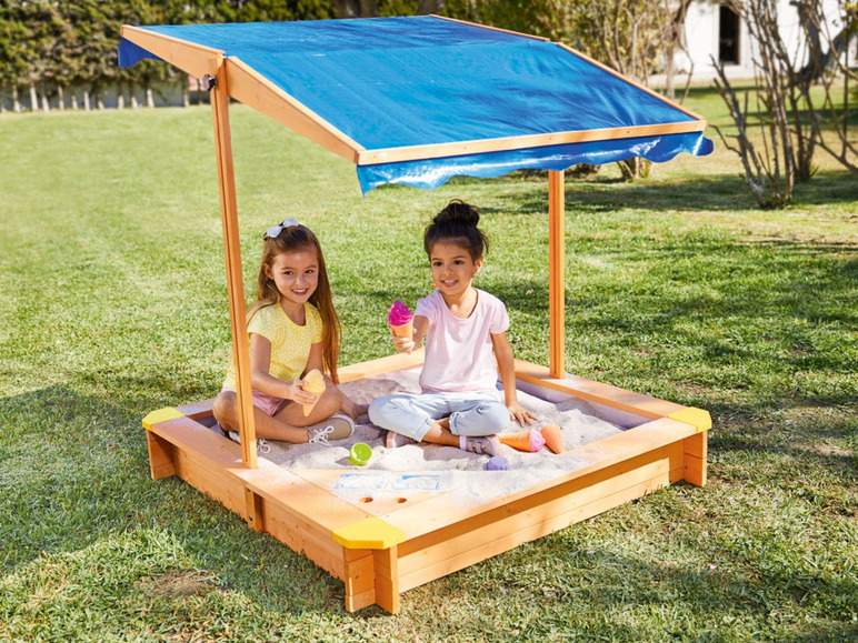 Gehe zu Vollbildansicht: PLAYTIVE® Sandkasten mit Dach und Eisdiele - Bild 5