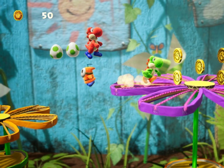 Gehe zu Vollbildansicht: Nintendo Switch Yoshi’s Crafted World - Bild 4