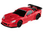 Ein rotes Corvette Spielzeugauto.