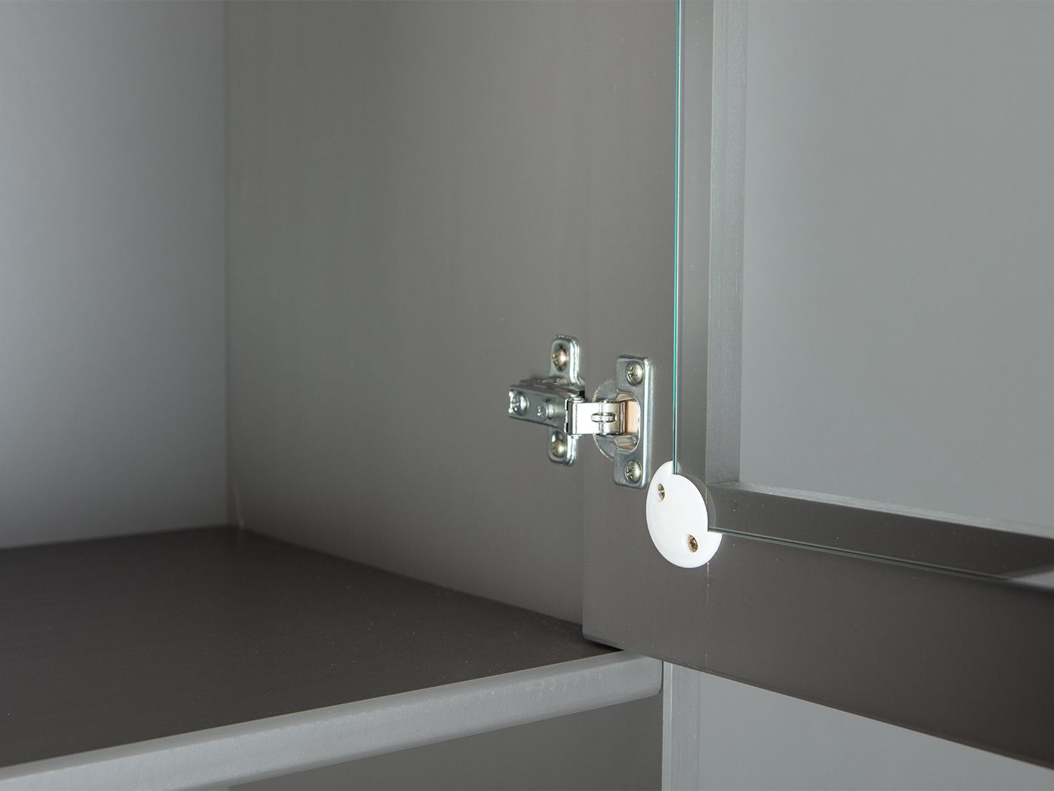 Thumbnail - Inter Link Buffet Westerland (Mit 3 Schubladen & 5 Drehtüren, Grau)