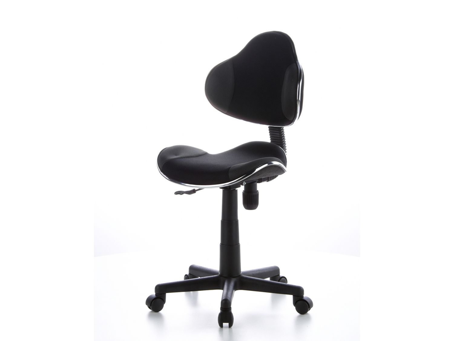 hjh OFFICE Kinderschreibtischstuhl / Kinderstuhl KIDDY GTI-2 (Schwarz / Grau) | 4260182533680X