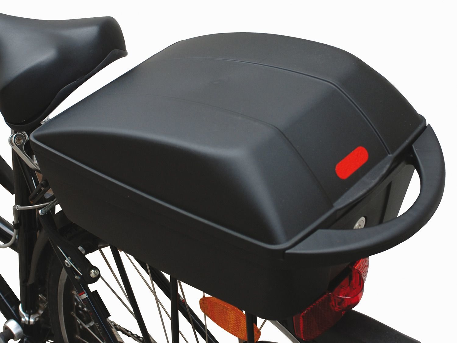 FISCHER Fahrradgepäckbox, abschließbar mit zwei Schlüs…