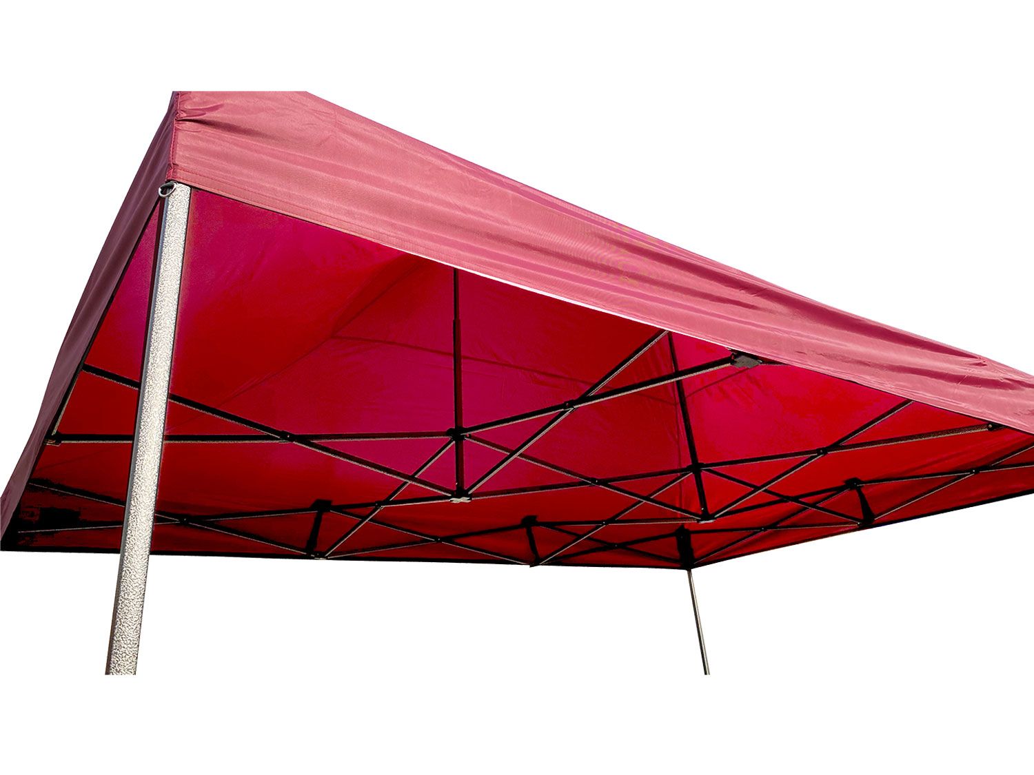 GRASEKAMP Faltpavillon Premium Line (3x4,5m, Bordeaux) – Bild 2 von 4