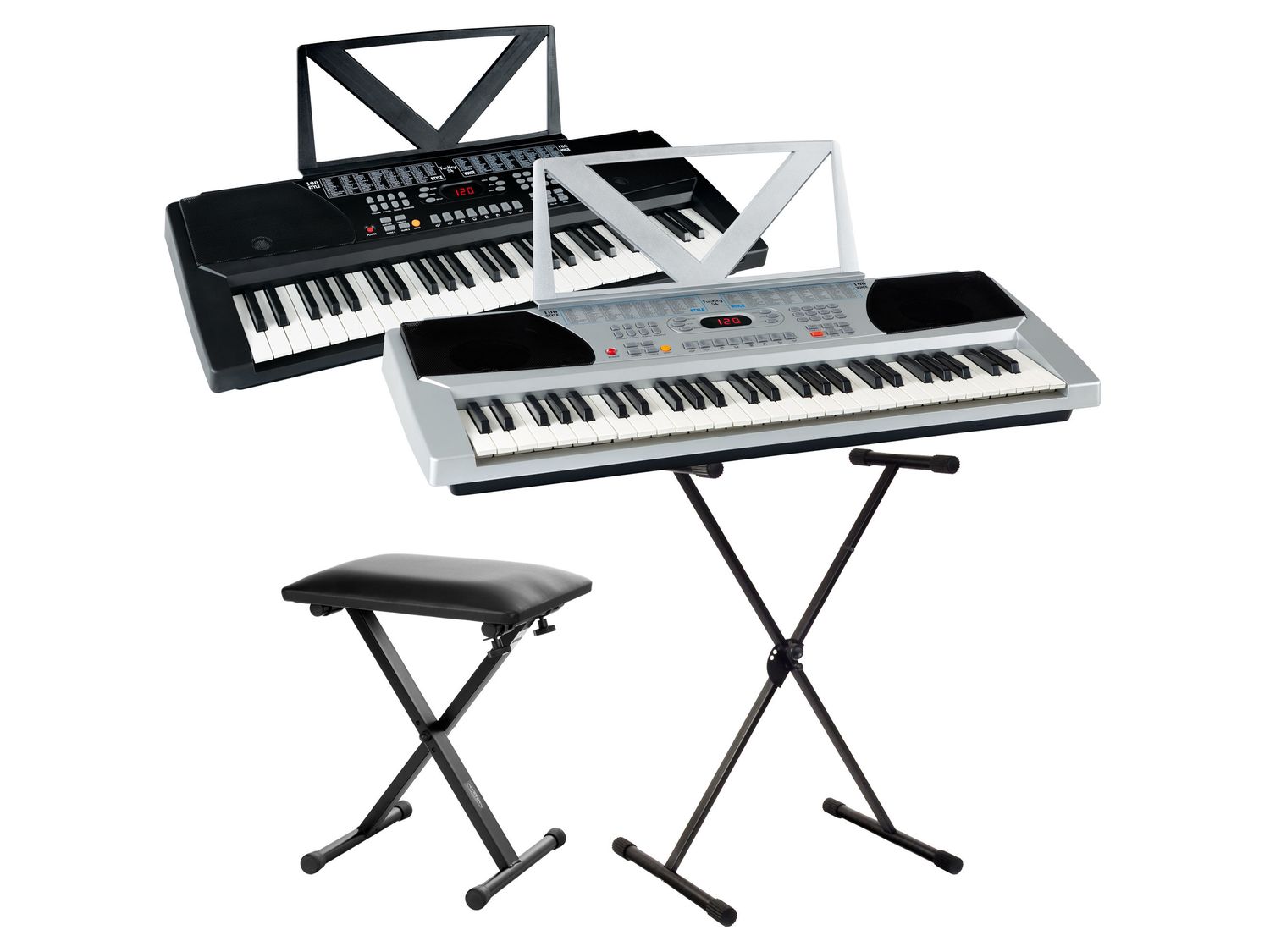 Angebot Lidl FunKey 54 Keyboard SET inkl. Keyboardstä