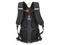 Schwarzer Rucksack mit Air Stream SYS Logo