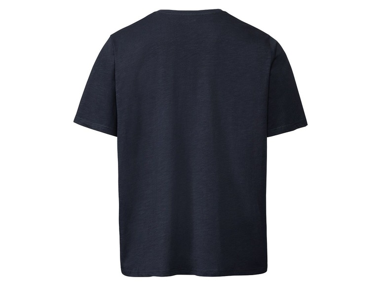 Gehe zu Vollbildansicht: LIVERGY® T-Shirt Herren, 2 Stück, mit legerem Schnitt und Rundhals, aus reiner Baumwolle - Bild 4