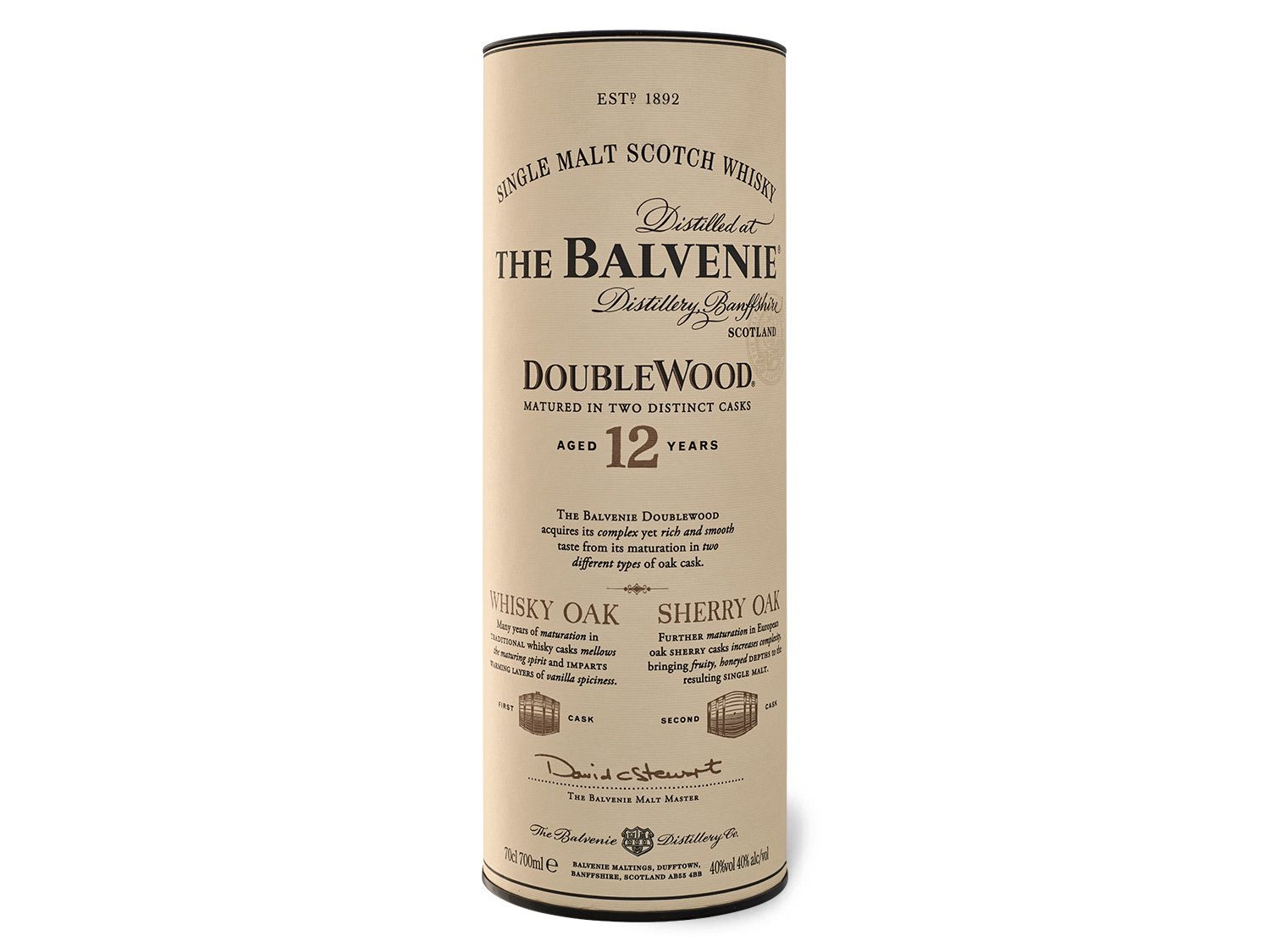 Wood … Malt Double Single 12 Whisky The Balvenie Scotch