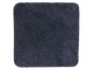 Weiche, dunkelblaue Badezimmermatte.