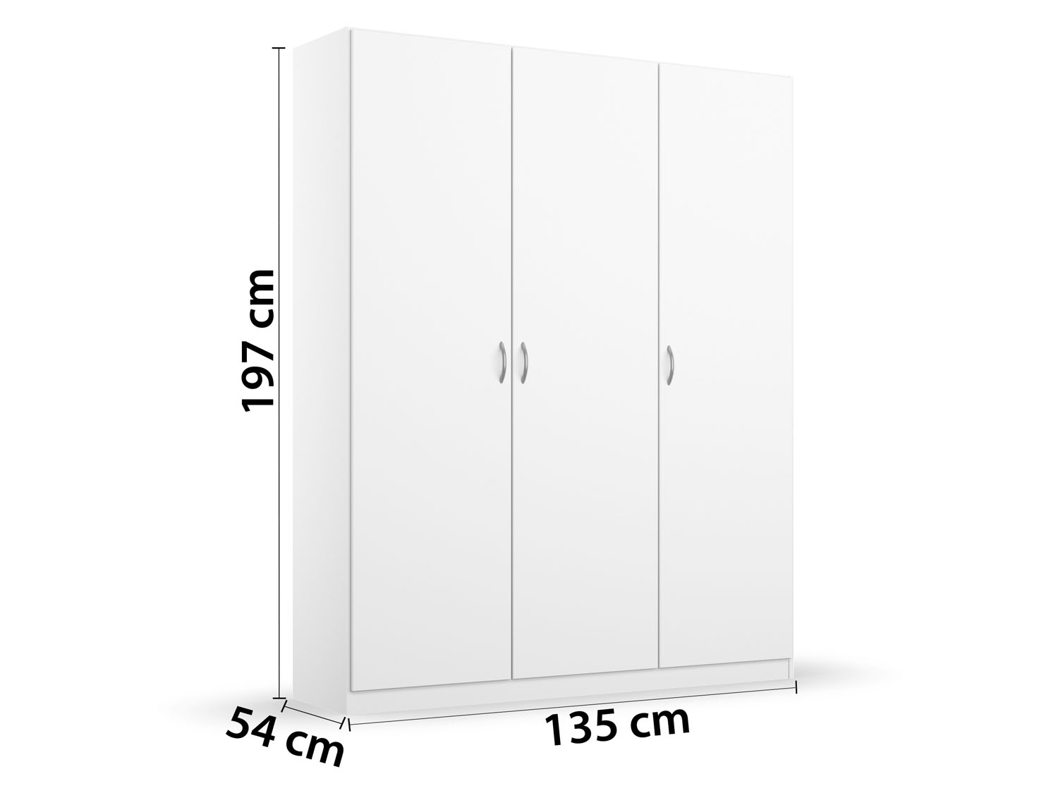 Thumbnail - rauch BLUE Eckschrank Case (ohne Innen-Aufteilung, Alpinweiß)