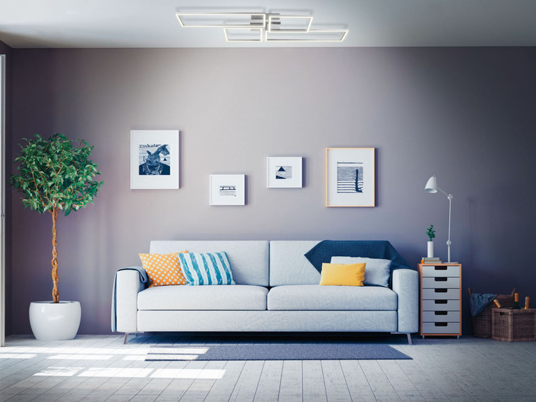Gehe zu Vollbildansicht: Livarno Home Deckenleuchte, mit Lichtfarbensteuerung »Zigbee Smart Home« - Bild 2
