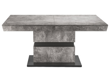 byLIVING - Esstisch »Matthew«, modernes Design (Beton, 140-195cm (ausziehbar))