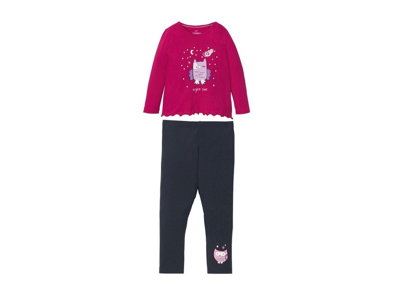 Gehe zu Vollbildansicht: LUPILU® Kleinkinder Mädchen Pyjama - Bild 10