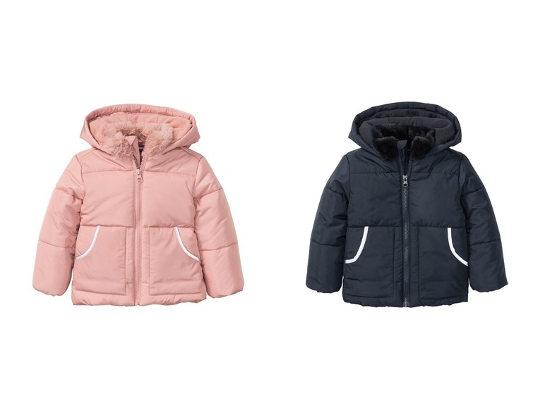 Gehe zu Vollbildansicht: LUPILU® Kleinkinder Mädchen Winterjacke, leicht, wind- und wasserabweisend - Bild 1