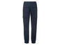 Dunkelblaue Cargohose mit elastischem Bund.