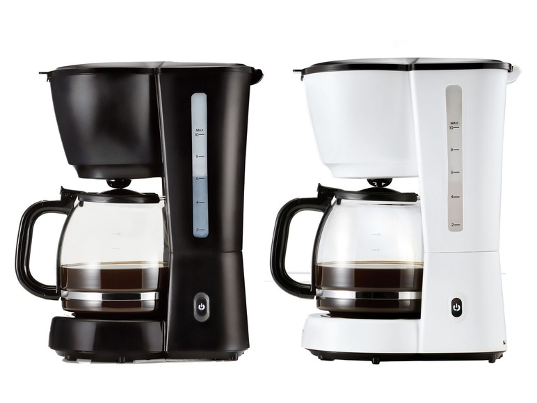 Gehe zu Vollbildansicht: SILVERCREST® Kaffeemaschine »SKMK 1000 A1«, mit Glaskanne für 1,25 Liter und Messlöffel - Bild 1