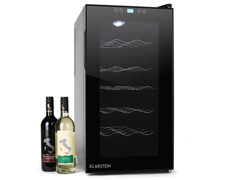 Gehe zu Vollbildansicht: KLARSTEIN Weinkühlschrank »Vivo Vino«, B Energieeffizienz, für 18 Flaschen, 164 kWh/Jahr - Bild 2