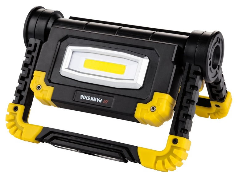 Gehe zu Vollbildansicht: PARKSIDE® Akku-Baustrahler, LED, 10 Watt, klappbar, mit 2 Strahlern, 3 Leuchtmodi - Bild 3