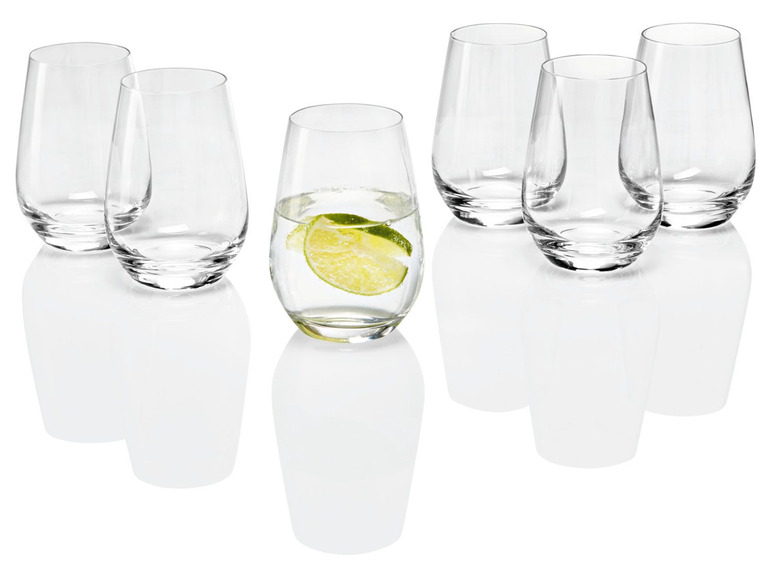 Gehe zu Vollbildansicht: ERNESTO® Gläser, 6 Stück, aus Kristallglas - Bild 5