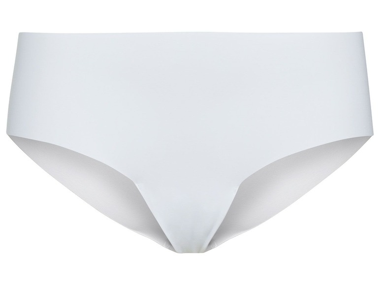 Weiße, nahtlose Damen-Slip.
