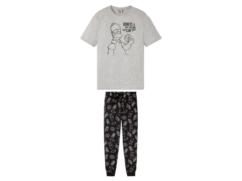 Pyjama mit Simpsons-Motiv