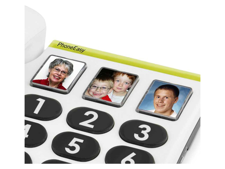 Gehe zu Vollbildansicht: doro PhoneEasy® 331ph weiß Großtastentelefon mit 3 Direktwahltasten - Bild 4