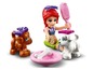 LEGO Friends Spielzeug mit einem Mädchen, zwei Hunden und Zubehör.