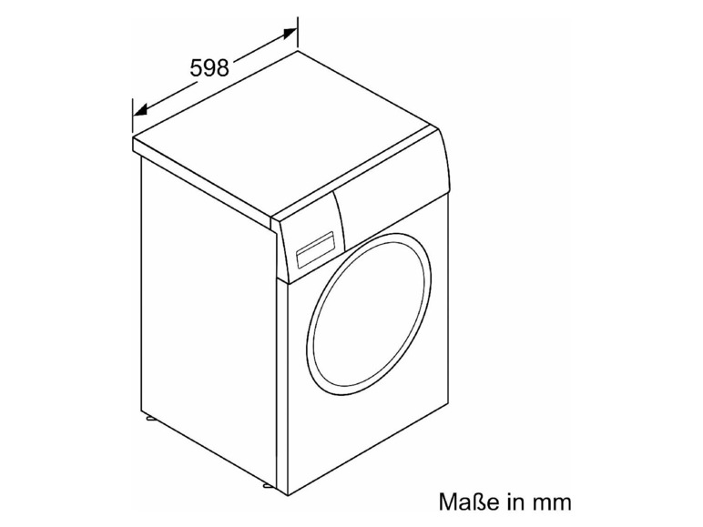Gehe zu Vollbildansicht: Siemens Waschmaschine »WM14N0K4 iQ300«, 7 kg Kapazität - Bild 4