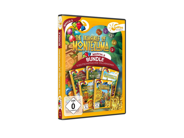 Gehe zu Vollbildansicht: smatrade GmbH Sunrise Games - Treasures of Montezuma 1-5 - CD-ROM DVDBox - Bild 1