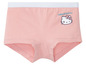Rosa Unterhose mit Hello Kitty Motiv.