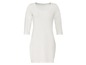 Weißes 3/4-Arm T-Shirt-Kleid von Esprit.