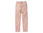 Rosa Hose mit Blumenmuster