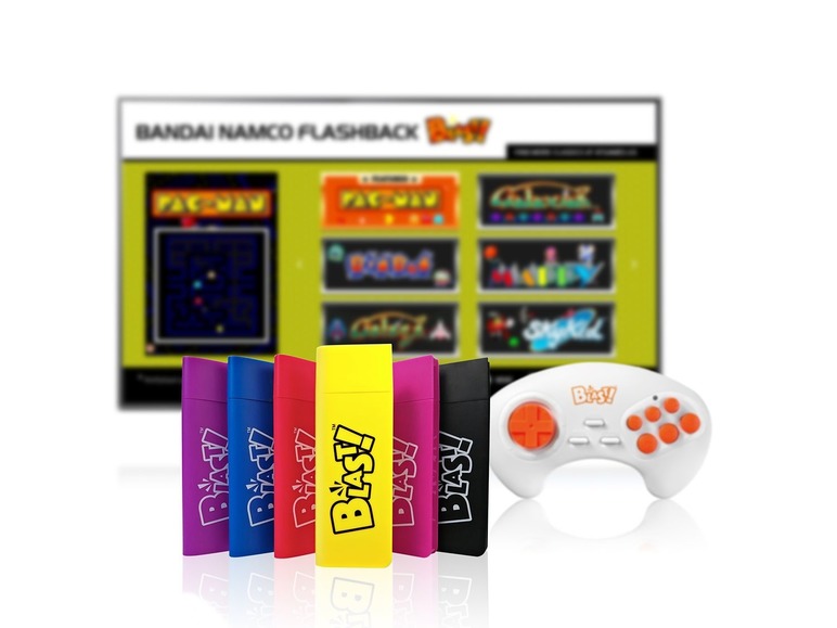 Gehe zu Vollbildansicht: AT Games Spielekonsole BANDAI/NAMCO Flashback Blast Plug n'Play + 8 Spiele - Bild 4