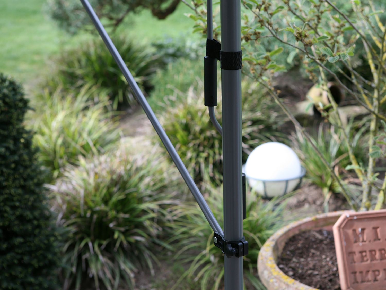 Thumbnail - Grasekamp Klemmmarkise (Taupe, 200x130 cm)