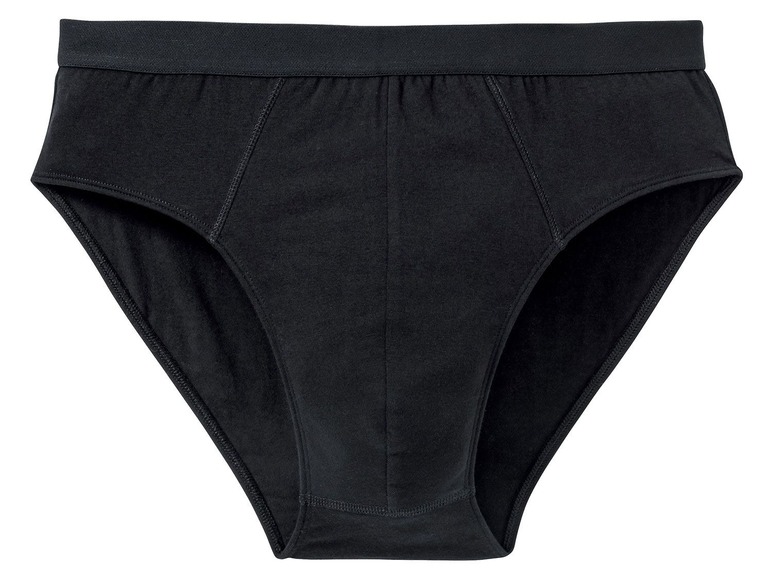 Gehe zu Vollbildansicht: LIVERGY® Slips Herren, elastischer Taillengummi, mit Baumwolle, 5 Stück - Bild 7