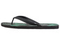 Schwarze Flip-Flops mit tropischem Muster von Livergy.