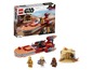 LEGO Star Wars Luke Skywalkers Landspeeder mit C-3PO und Jawa Minifiguren.