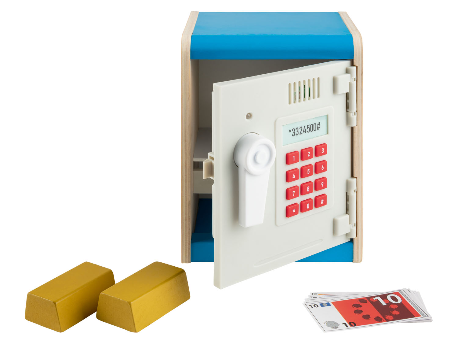 Thumbnail - Playtive Küchen- und Kaufmannsladenzubehör aus Holz (Safe)