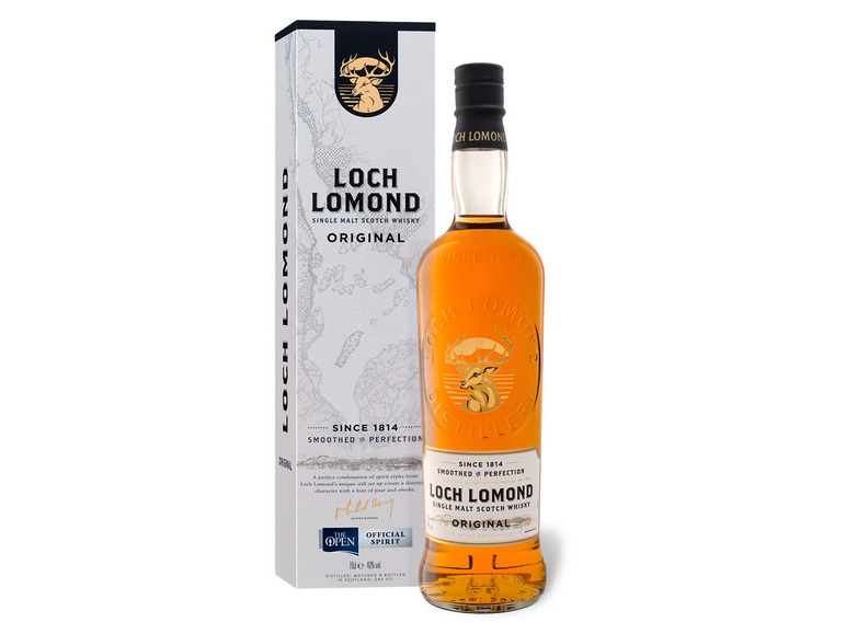 Gehe zu Vollbildansicht: Loch Lomond Single Malt Scotch Whisky Original 40% Vol - Bild 1